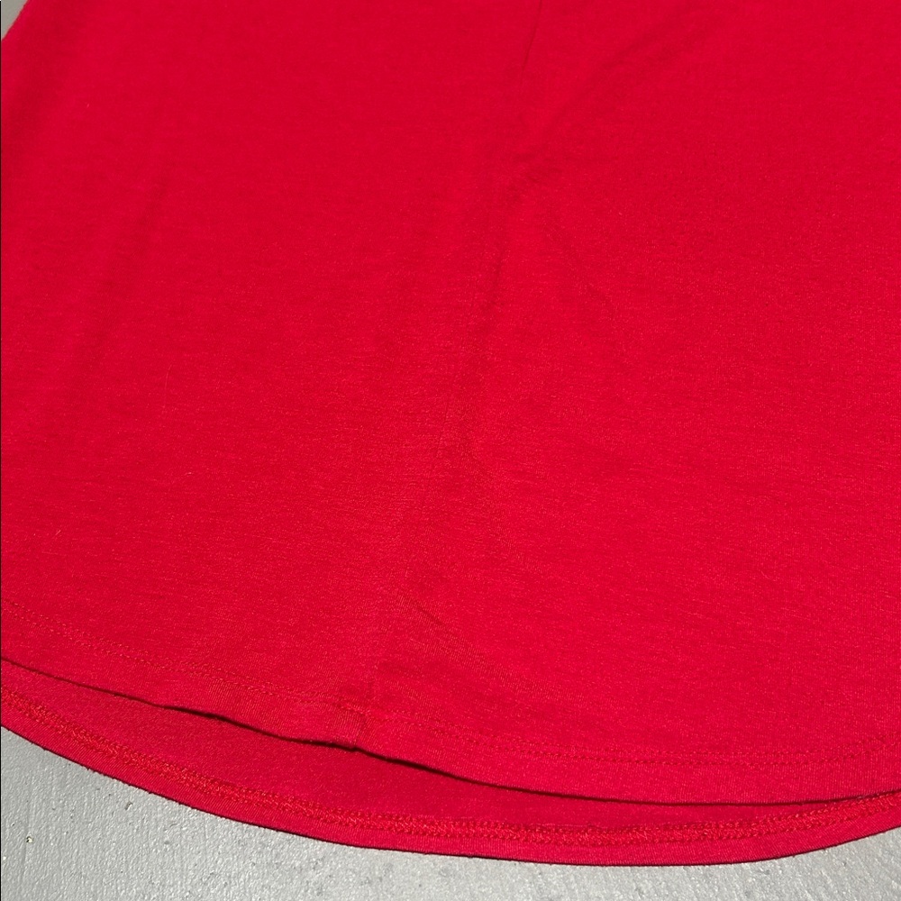 Zenana Red Short Sleeve Shirt (Women’s Medium) - Picture 8 of 9